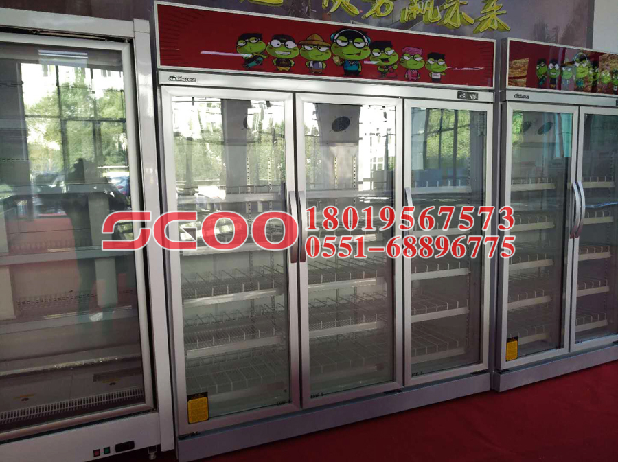 The advantage of western restaurant made salad bar - refrigerated showcase