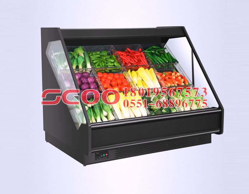 Screw type display cases with economizer Refrigeration compressor 
