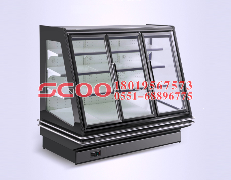 The architectural structure and characteristics of the fabricated display cooler 