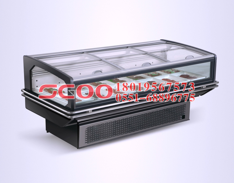 display cooler two-stage compression refrigeration cycle 