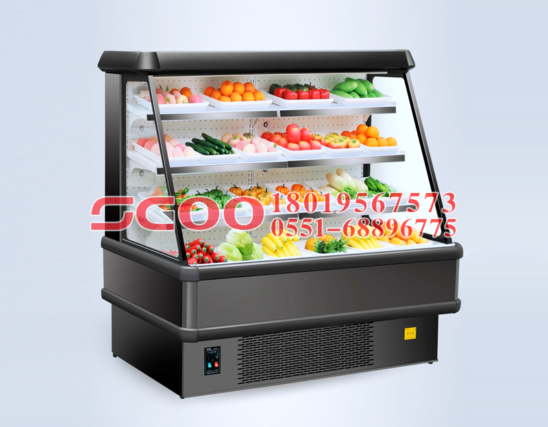 Supermarket refrigerated showcase refrigeration system discharge (four) 