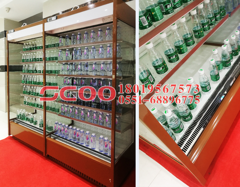 Commercial supermarket supermarket refrigerated showcase working principle decomposition 