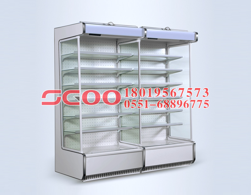 Filling method in supermarket commercial refrigeration refrigeration 