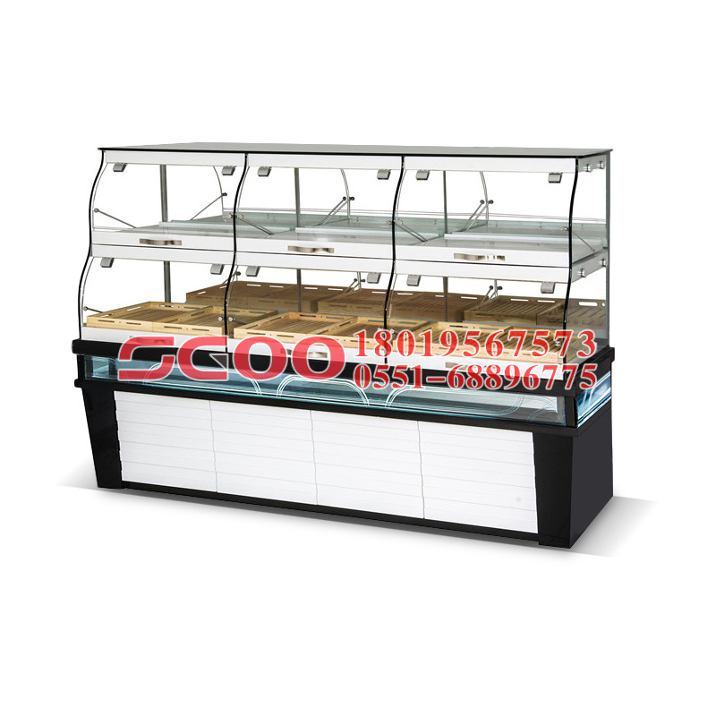 Pharmaceutical supermarket refrigerated showcase Features 