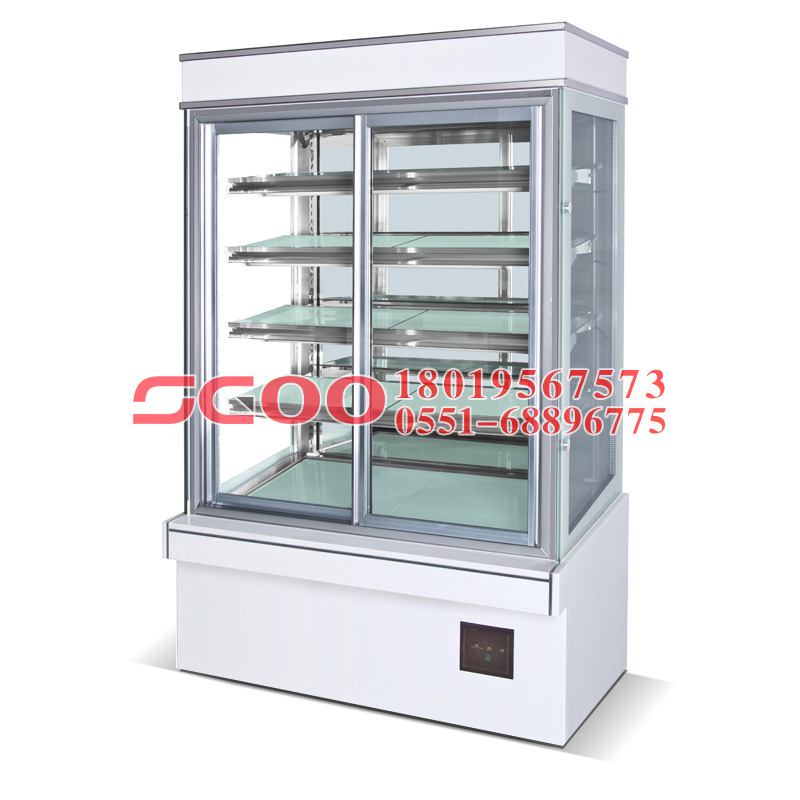 supermarket refrigerated showcase self-cascade refrigeration cycle 