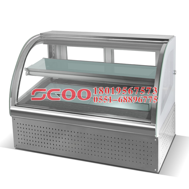 Supermarket refrigerated showcase evaporator embedding and production (three) 