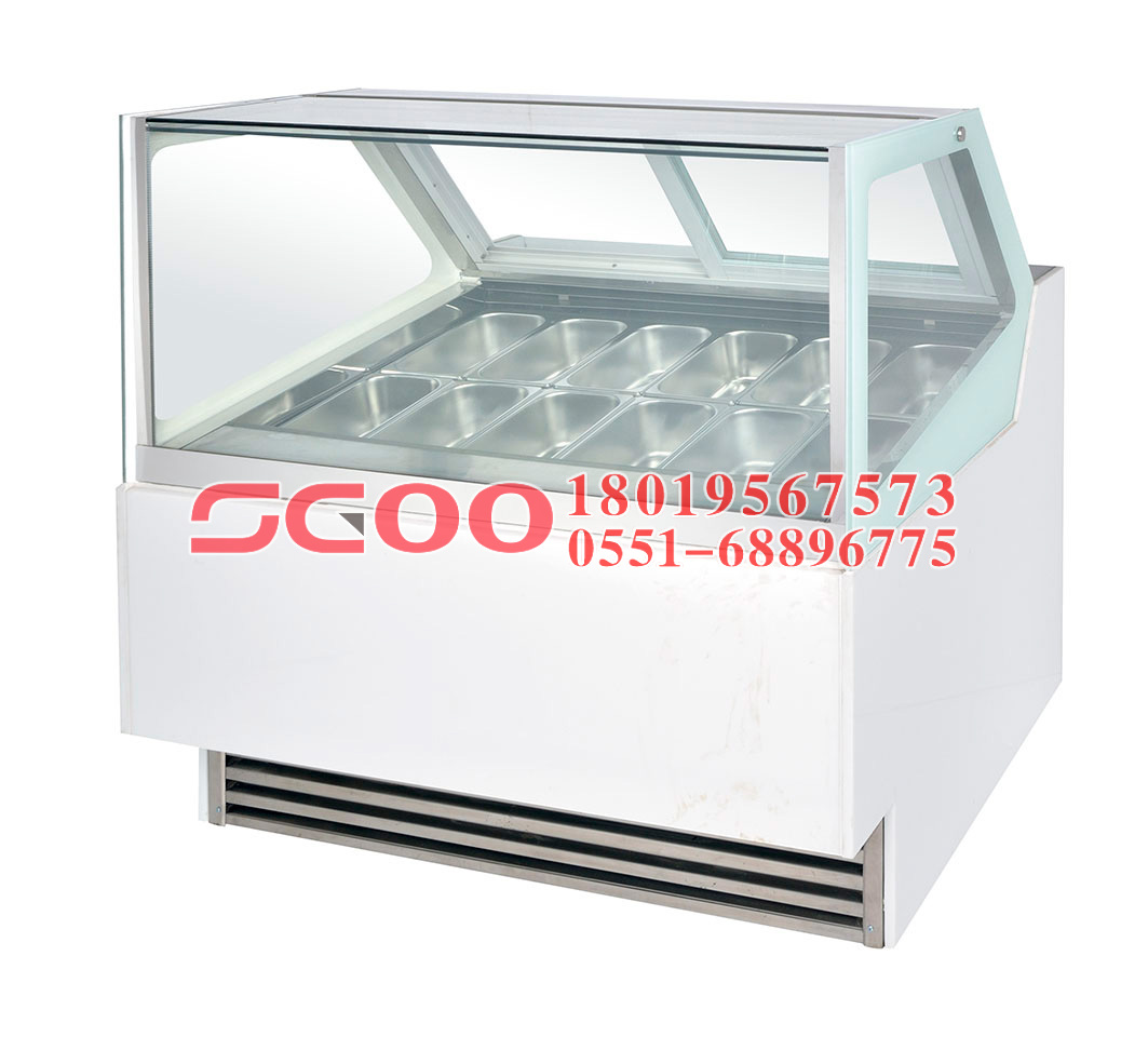 display cooler cooling method and site selection 